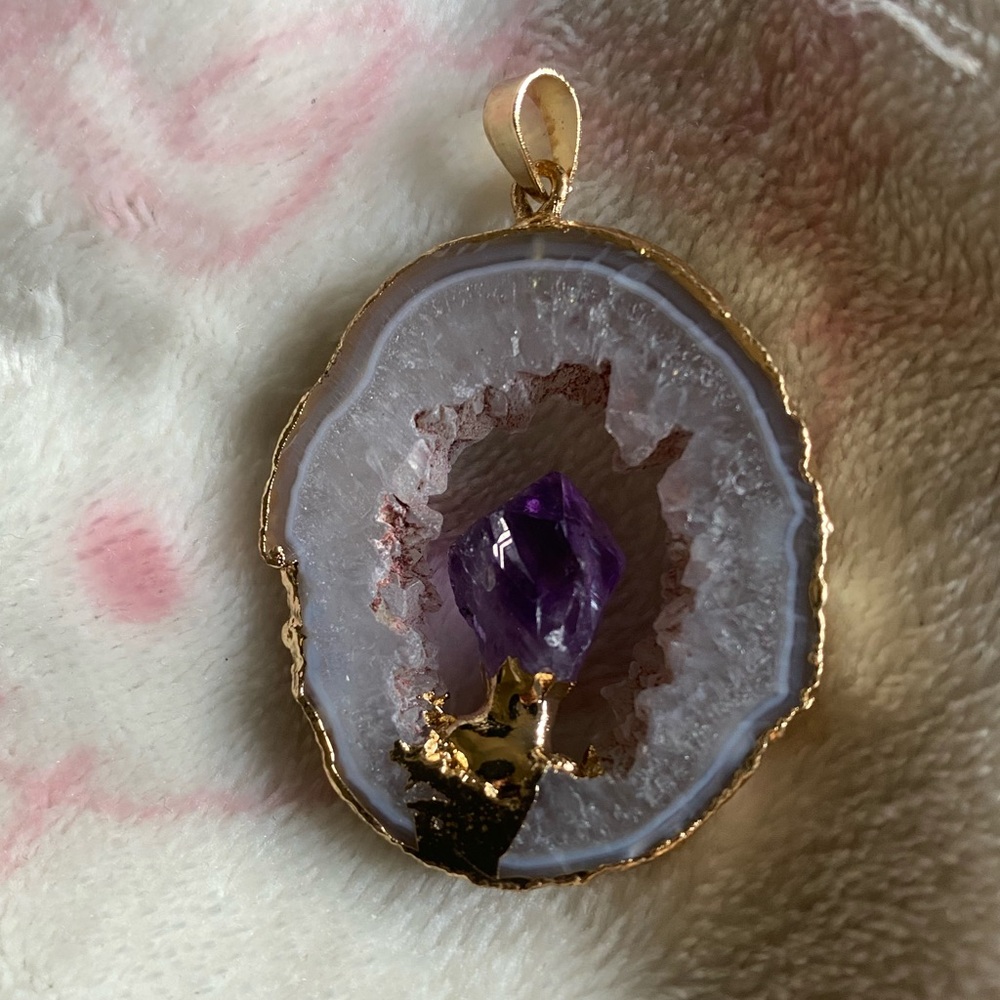 Real Stone Pendant